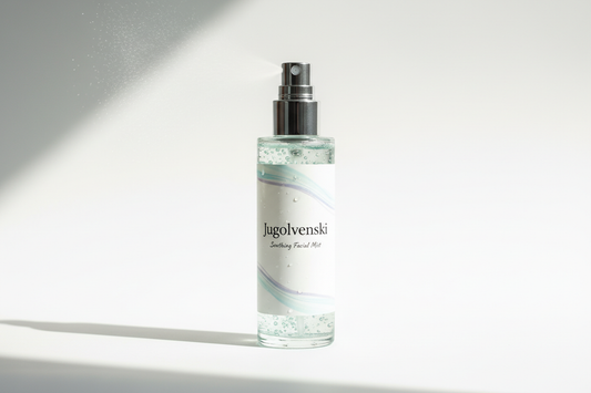 Soothing face mist product with brand name Jugoslovenski